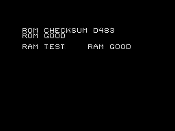 Ultimate SD Cartridge title screen for Colecovision
